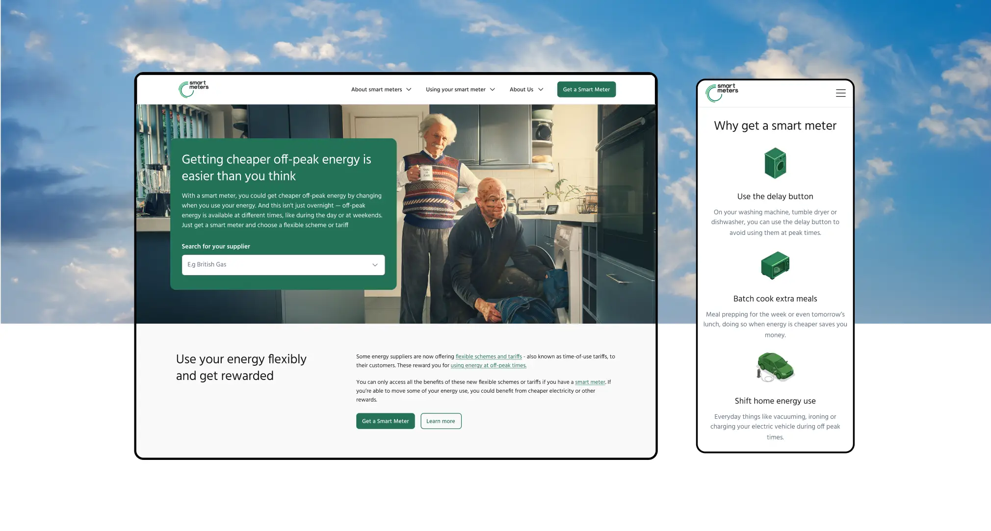 Smart Energy campaign page