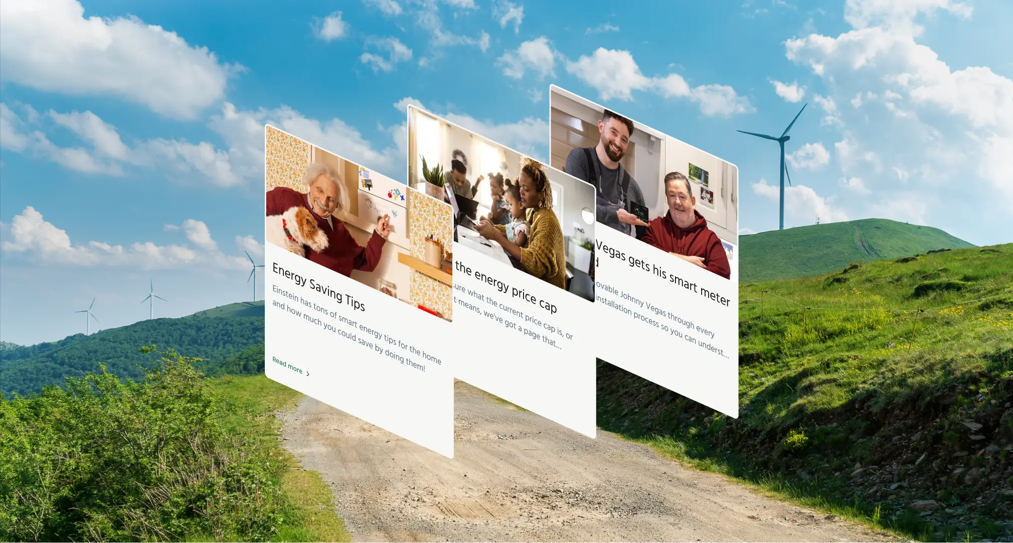 Smart Energy content cards