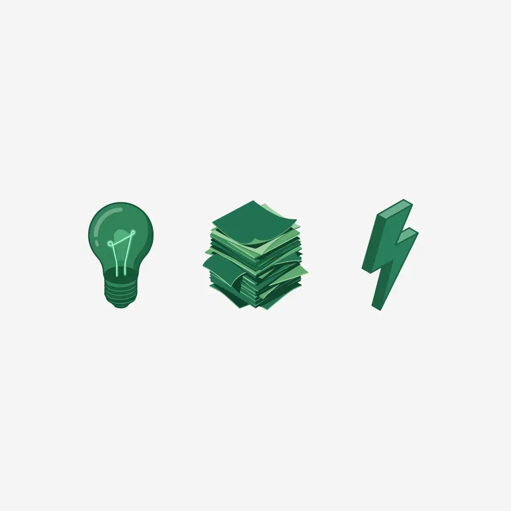 Smart Energy icon set