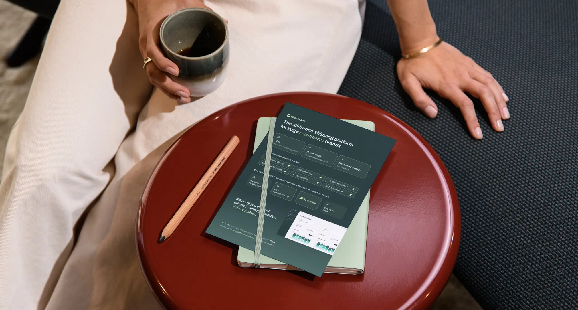 Streamlane printed collateral