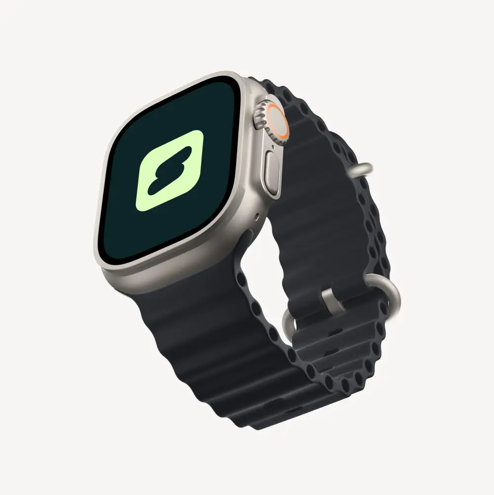 Streamlane app icon on a watch face